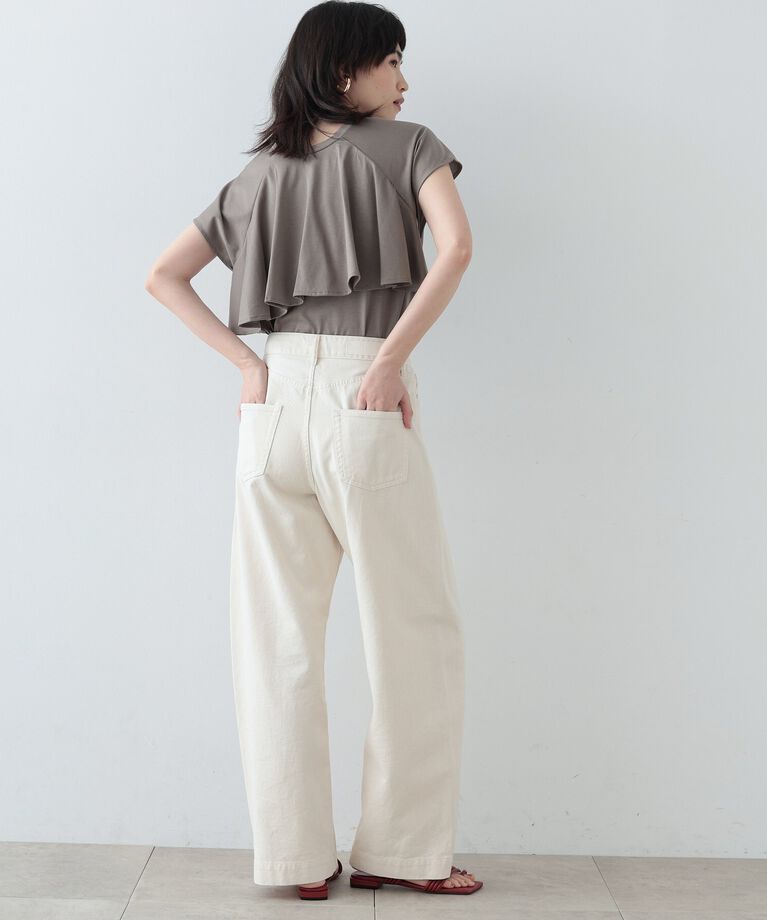 GALLEST「2WAYラッフルカットソー」|Tシャツ・カットソー|