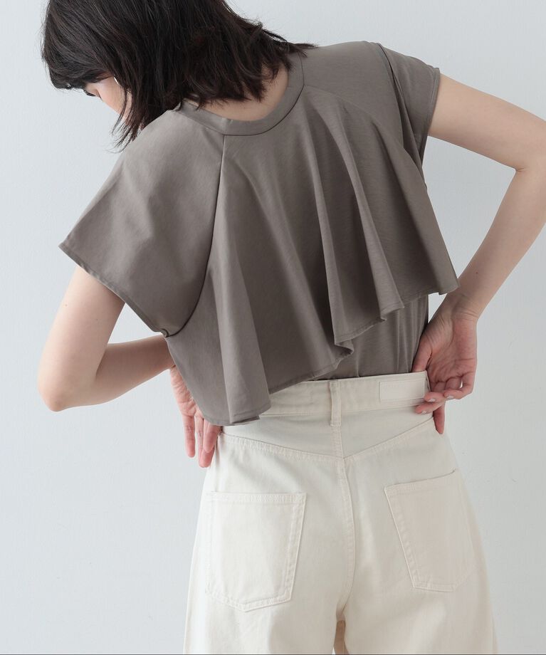 GALLEST「2WAYラッフルカットソー」|Tシャツ・カットソー|