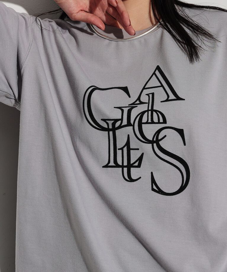 GALLEST「アートロゴTシャツ」|Tシャツ・カットソー|ﾗｲﾄｸﾞﾚｰ(011)