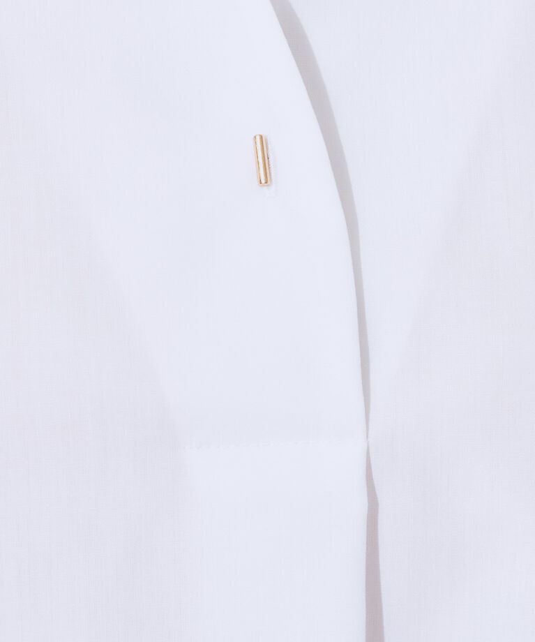 OPAQUE.CLIP「スキッパータックスリーブブラウス【洗濯機洗い可】」|シャツ・ブラウス|