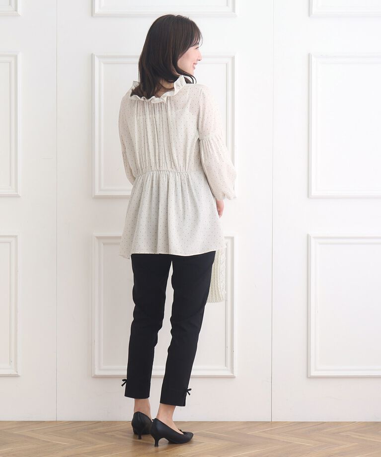 Couture broach「【前後2WAY】リボンチュニック」|チュニック|