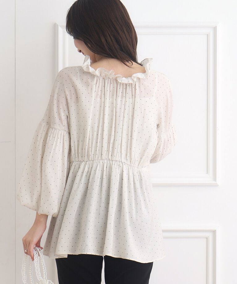 Couture broach「【前後2WAY】リボンチュニック」|チュニック|