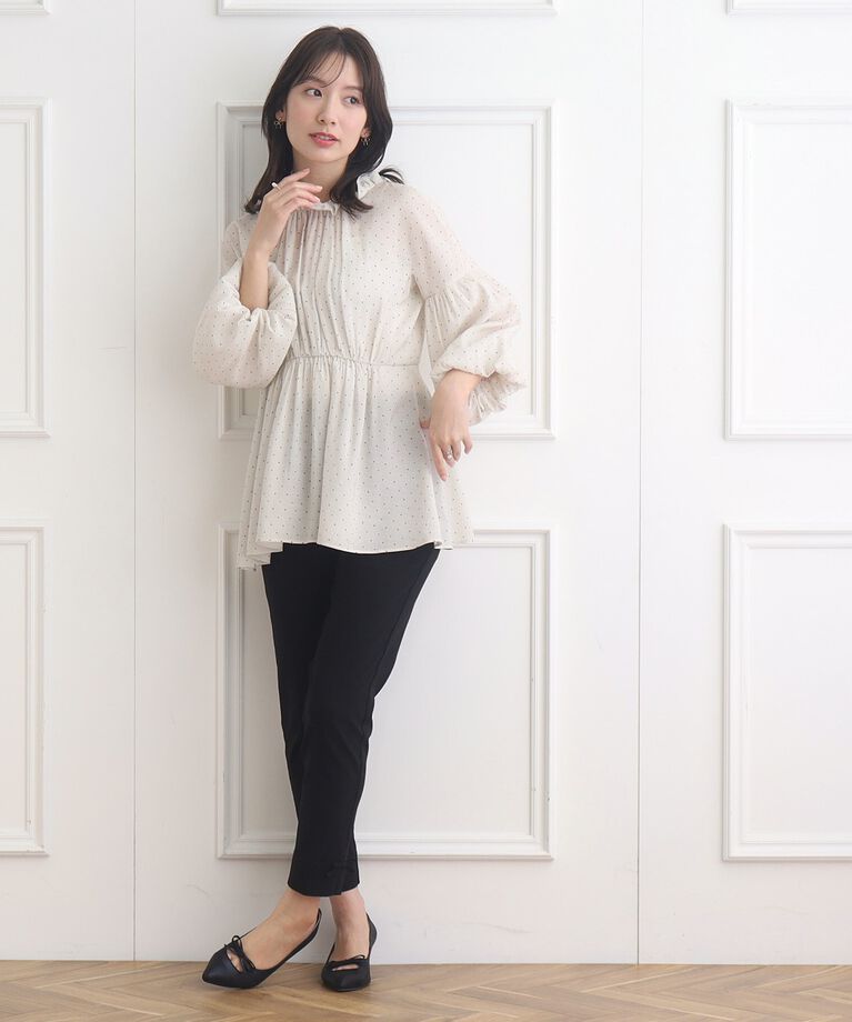 Couture broach「【前後2WAY】リボンチュニック」|チュニック|