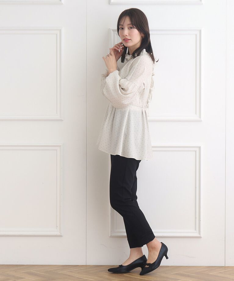 Couture broach「【前後2WAY】リボンチュニック」|チュニック|