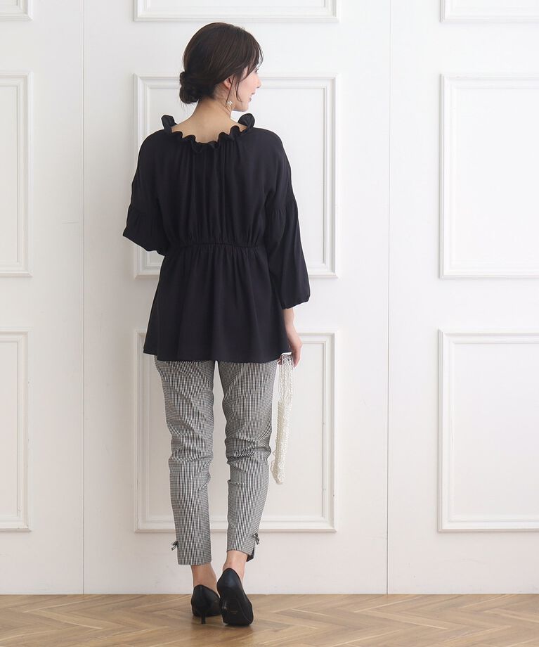 Couture broach「【前後2WAY】リボンチュニック」|チュニック|