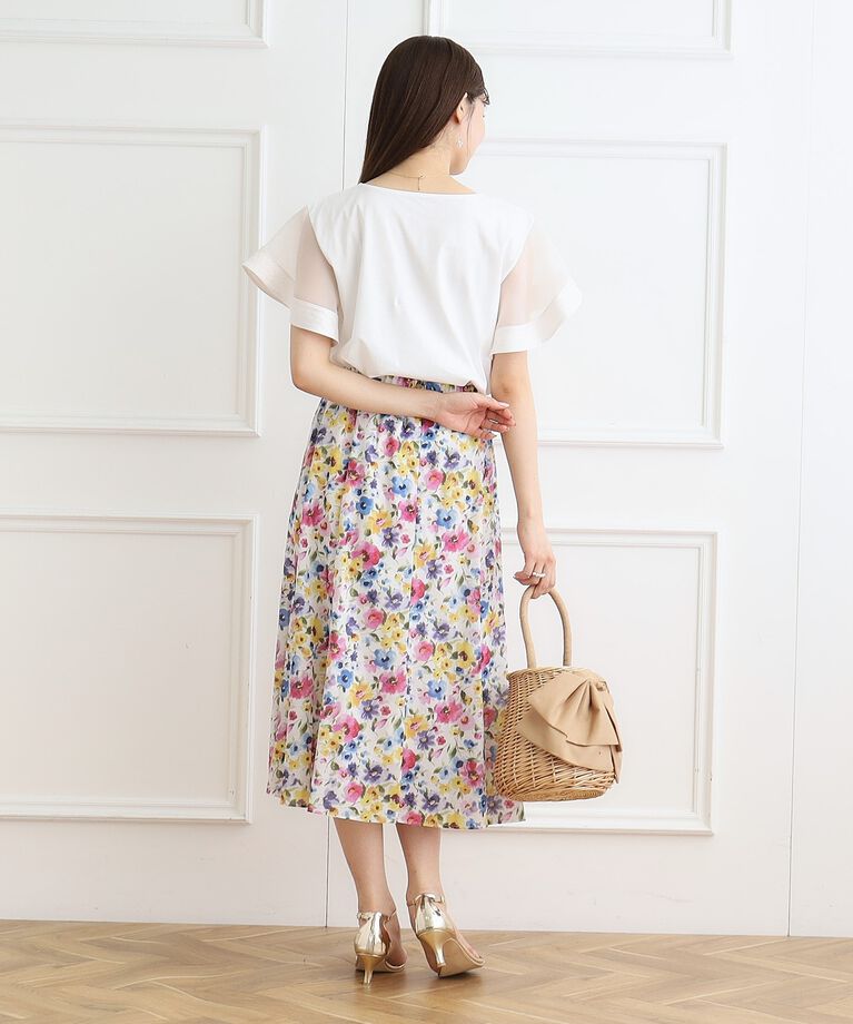 Couture broach「Summerフルール ソフトマーメイドスカート」|スカート|