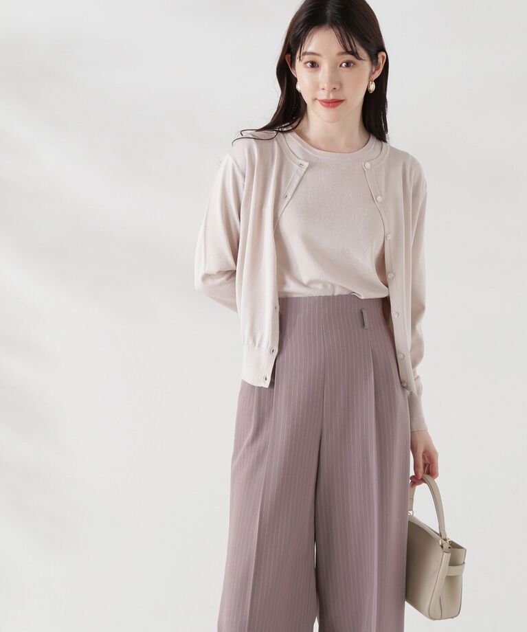 PROPORTION BODY DRESSING「アンサンブルニット24AW」|ニット・セーター|エクリュ1