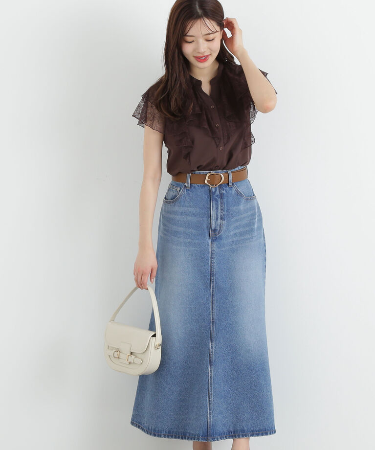 PROPORTION BODY DRESSING「デニムマーメイドスカート」|スカート|