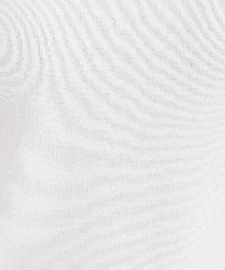 SHOO･LA･RUE「【高レビュー/洗える/S-LL】季節の変わり目から活躍 多機能 5分袖ニット」|ニット・セーター|