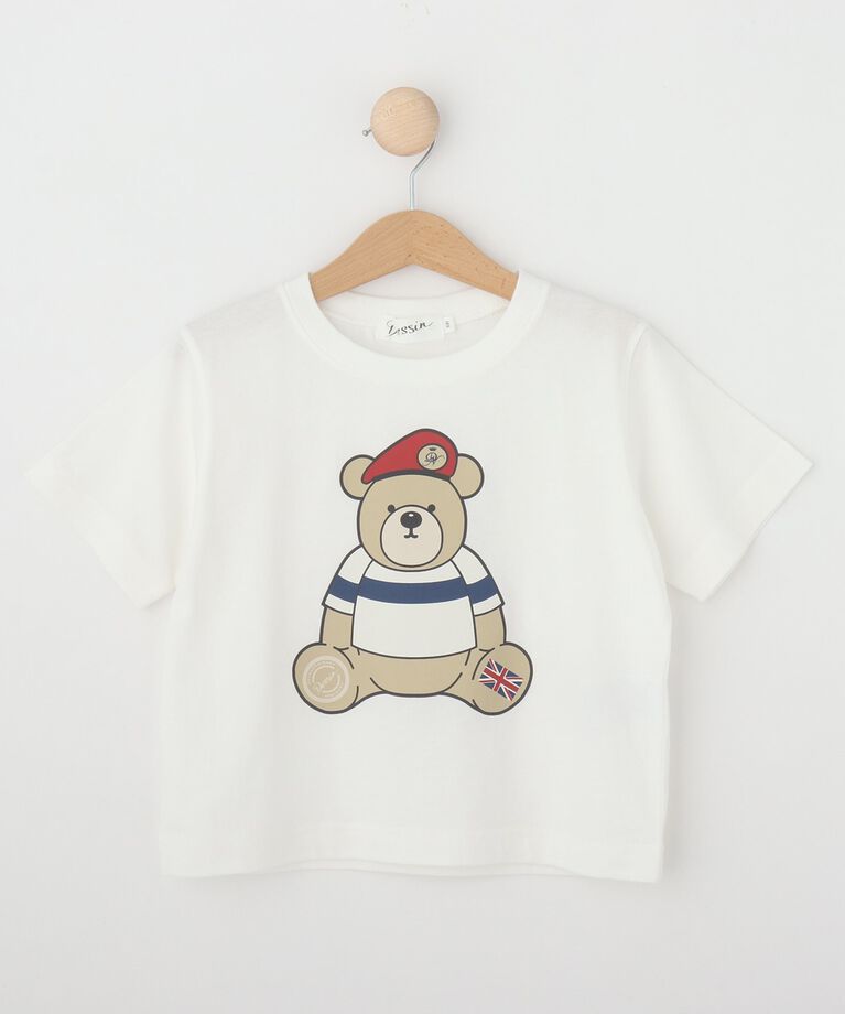 Dessin「オリジナルデッサンベアTシャツ」|Tシャツ・カットソー|ﾎﾜｲﾄ(001)