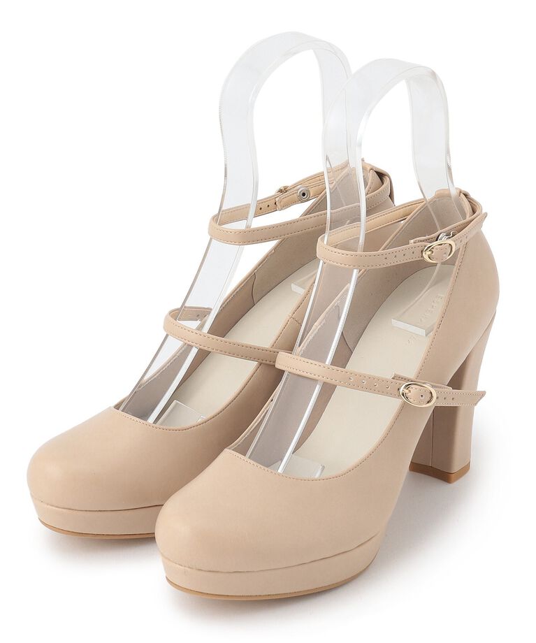 ESPERANZA「5WAYチャンキーヒール厚底パンプス」|パンプス|