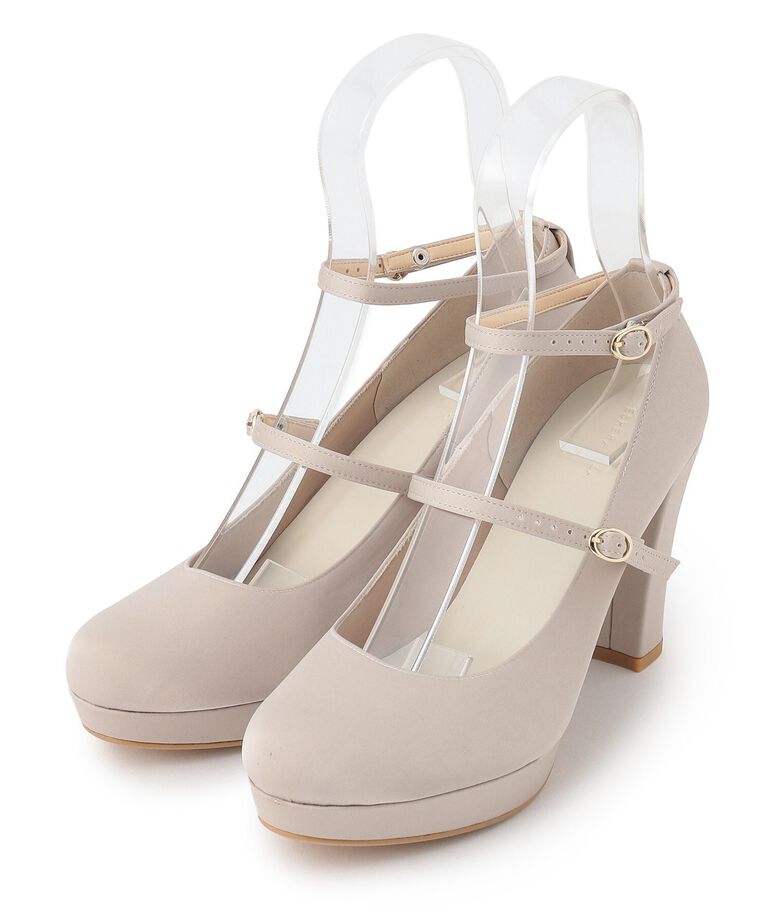 ESPERANZA「5WAYチャンキーヒール厚底パンプス」|パンプス|ﾍﾞｰｼﾞｭ(352)