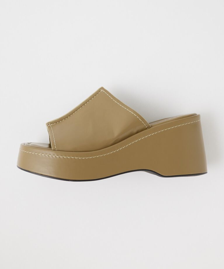 MOUSSY「STITCHING PLATFORM サンダル」|サンダル|KHA