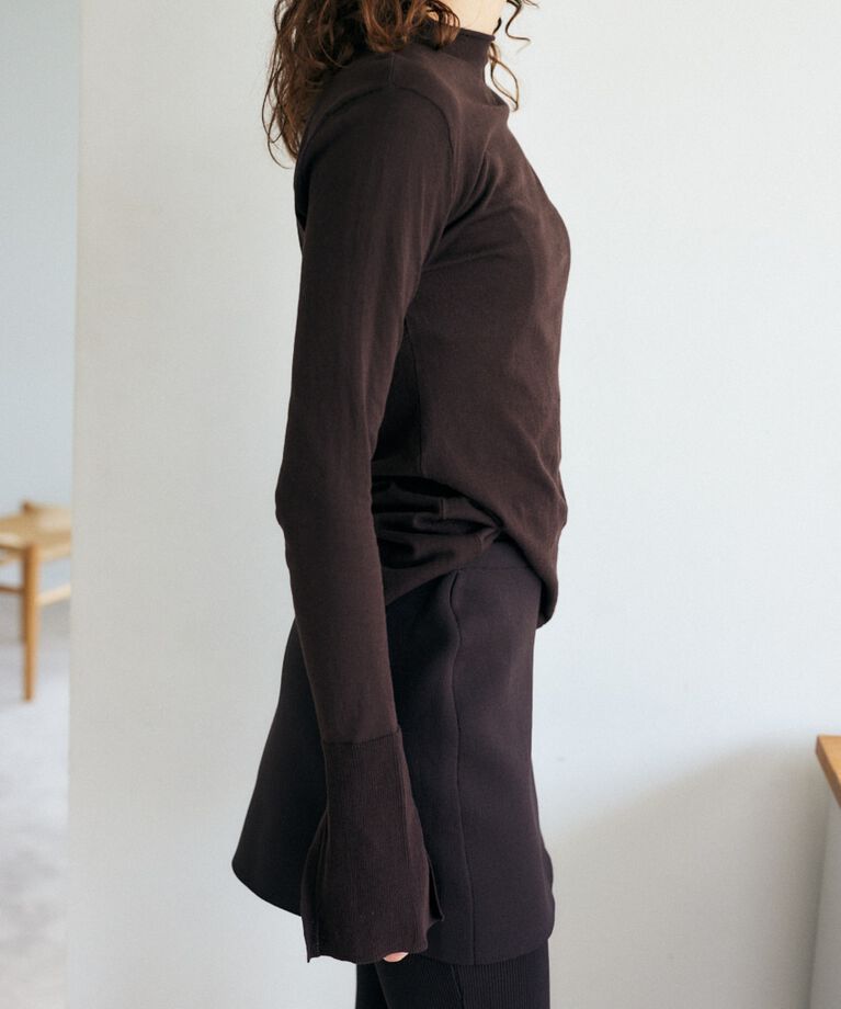 MOUSSY「バック スリット THIN ニット」|ニット・セーター|