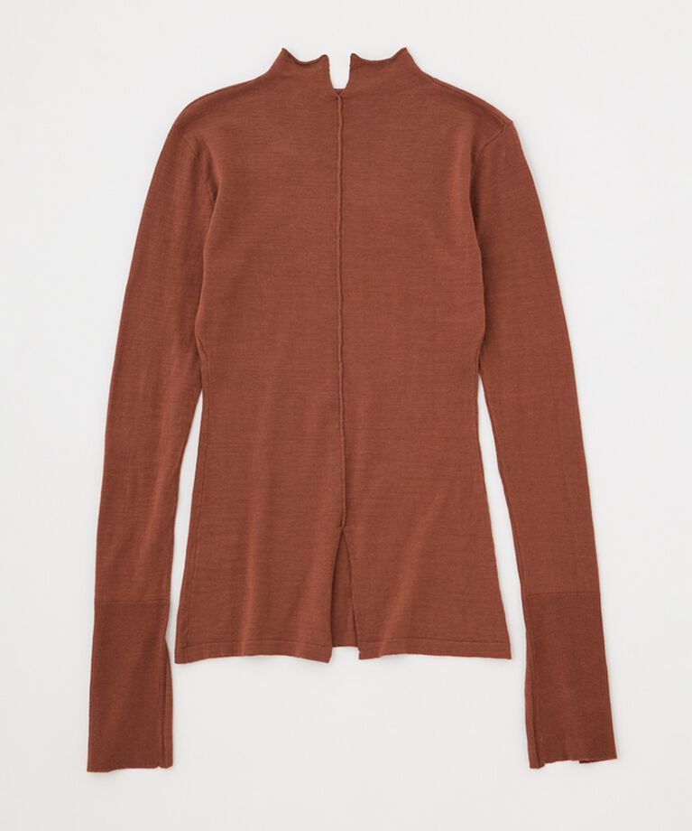 MOUSSY「バック スリット THIN ニット」|ニット・セーター|