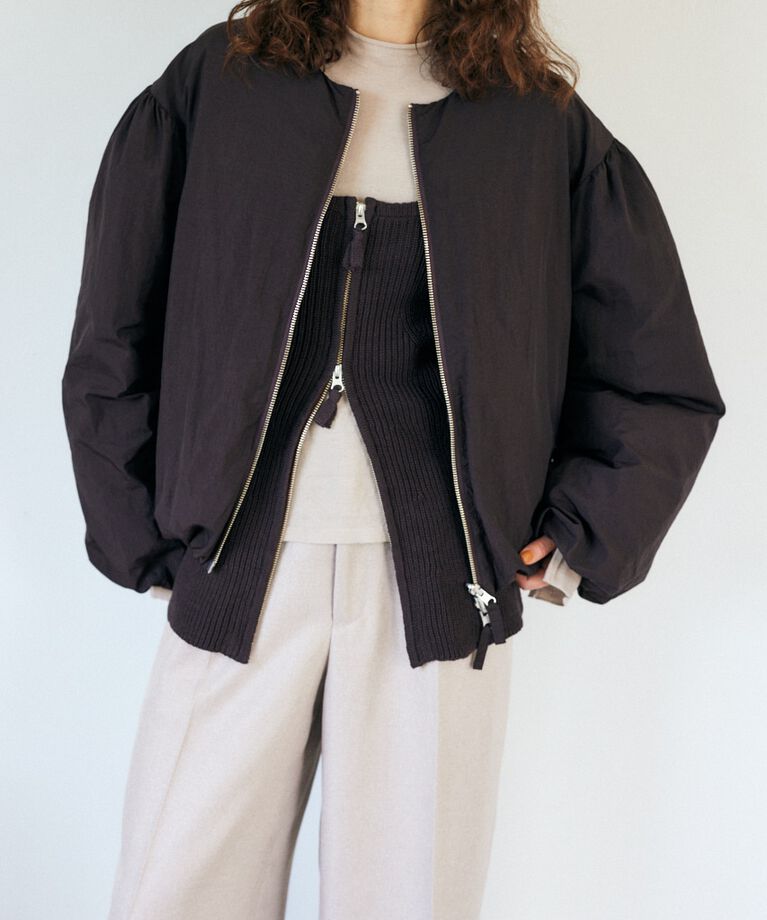 MOUSSY「バック スリット THIN ニット」|ニット・セーター|