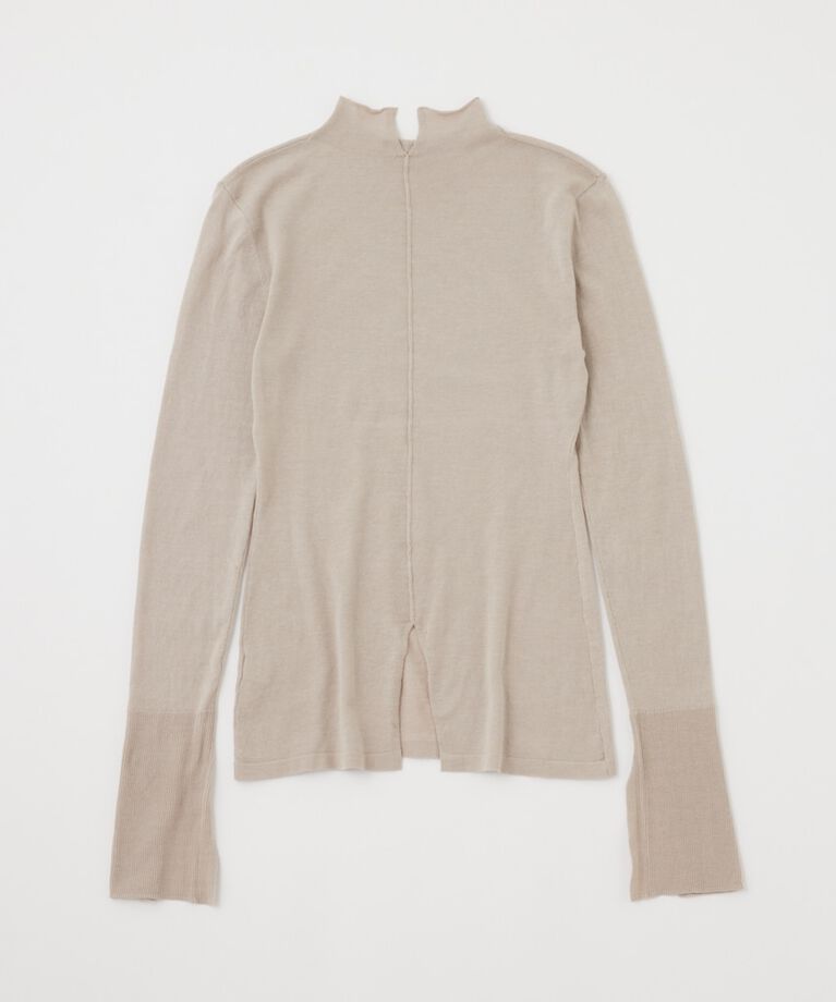 MOUSSY「バック スリット THIN ニット」|ニット・セーター|