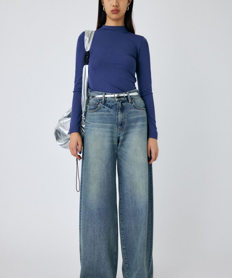 MOUSSY「HIGH NECK SKIN トップス」|Tシャツ・カットソー|