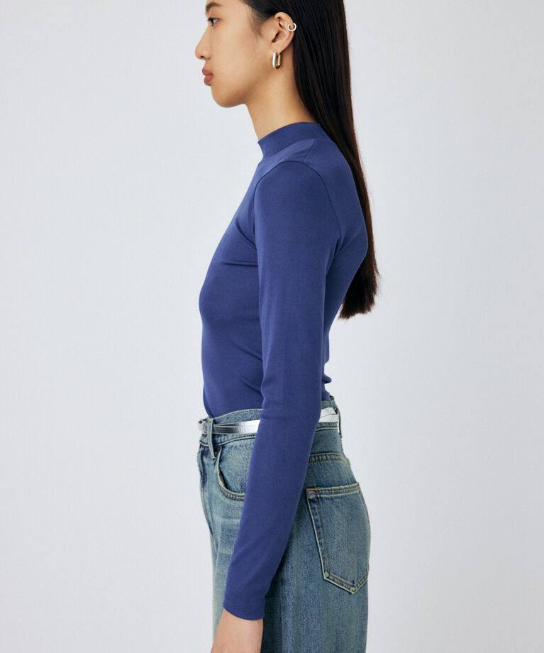 MOUSSY「HIGH NECK SKIN トップス」|Tシャツ・カットソー|