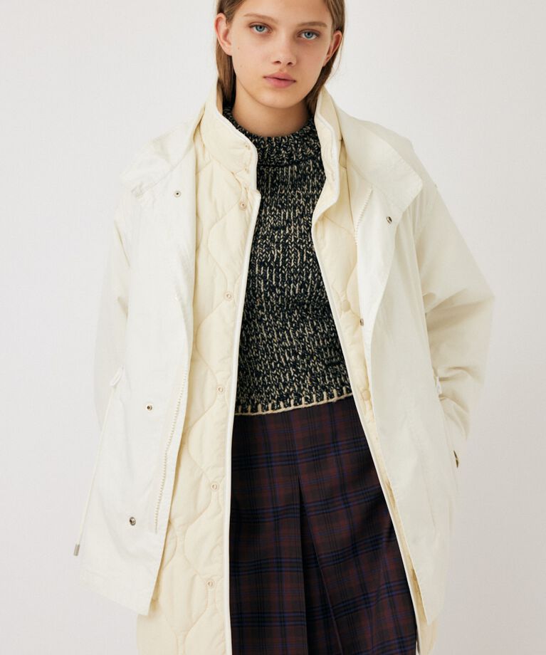 MOUSSY「LINER PUFFER MIDDLE コート」|その他|O/WHT1