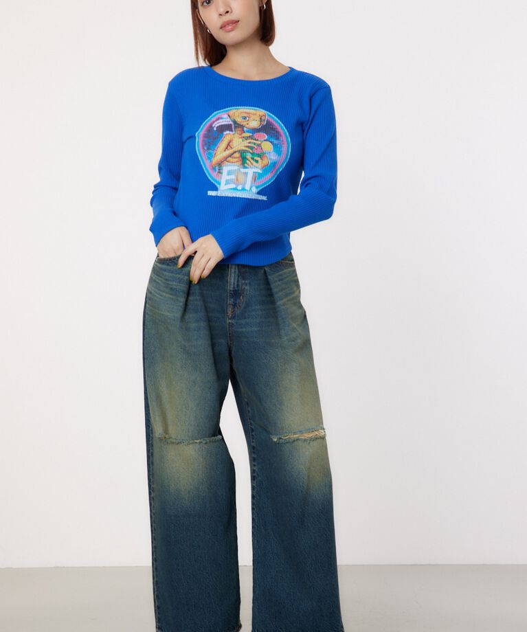 RODEO CROWNS「(E.T.)リブトップス」|Tシャツ・カットソー|