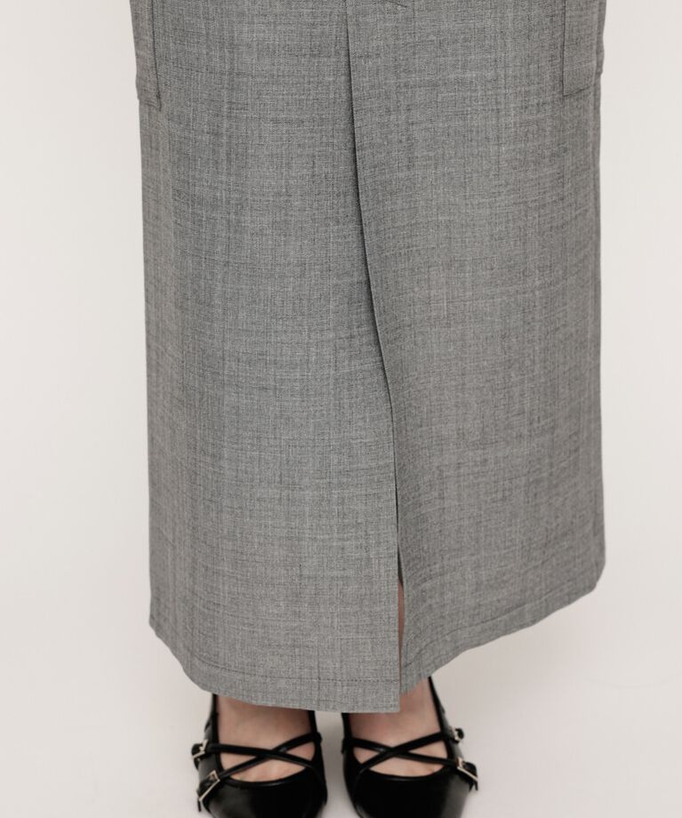 SLY「FRONT SLIT SIDE PK I LINE スカート」|スカート|