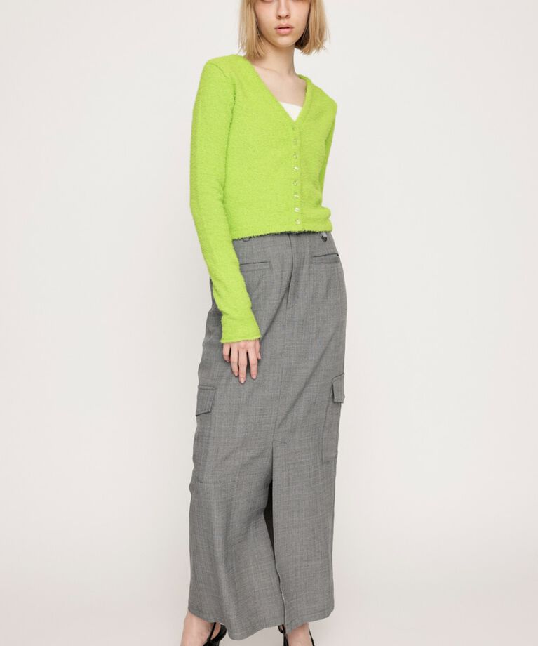 SLY「FRONT SLIT SIDE PK I LINE スカート」|スカート|