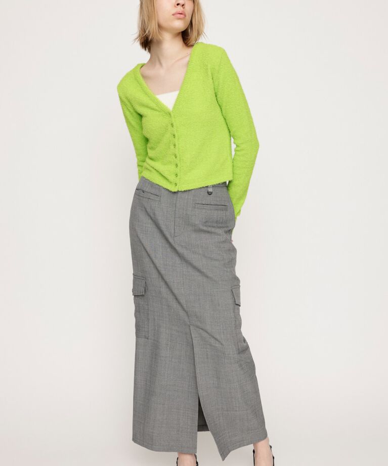 SLY「FRONT SLIT SIDE PK I LINE スカート」|スカート|