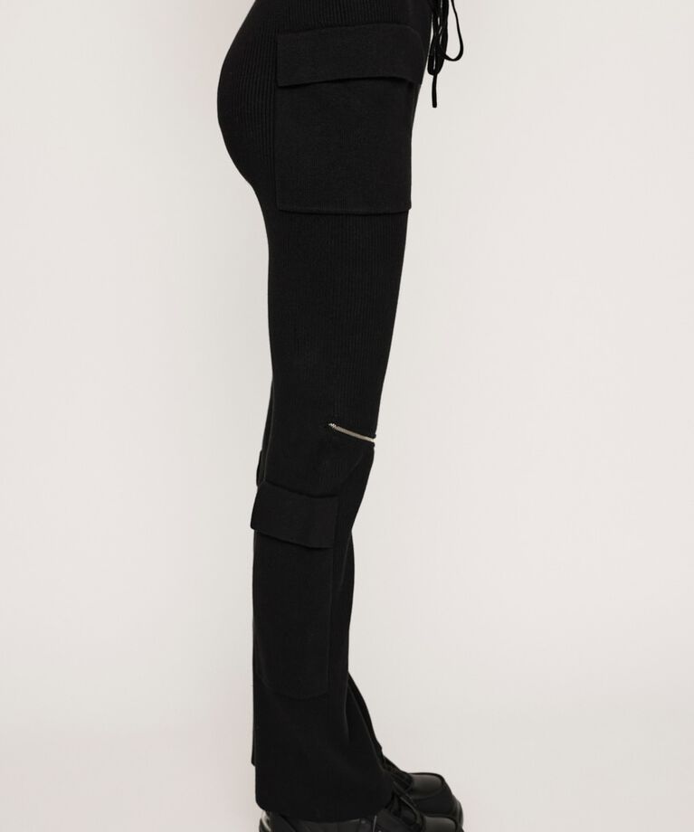 SLY「KNEE ZIP KNIT FLARE パンツ」|その他|