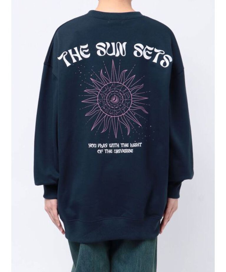 EVRIS「SUNNY GRAPHIC BIGスウェットトップス」|スウェット・ジャージ|