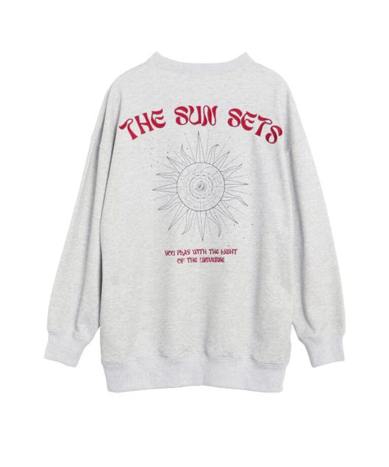 EVRIS「SUNNY GRAPHIC BIGスウェットトップス」|スウェット・ジャージ|