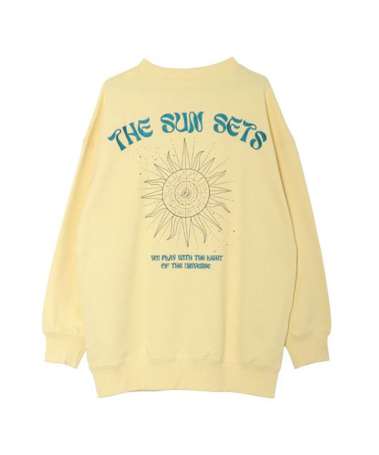 EVRIS「SUNNY GRAPHIC BIGスウェットトップス」|スウェット・ジャージ|