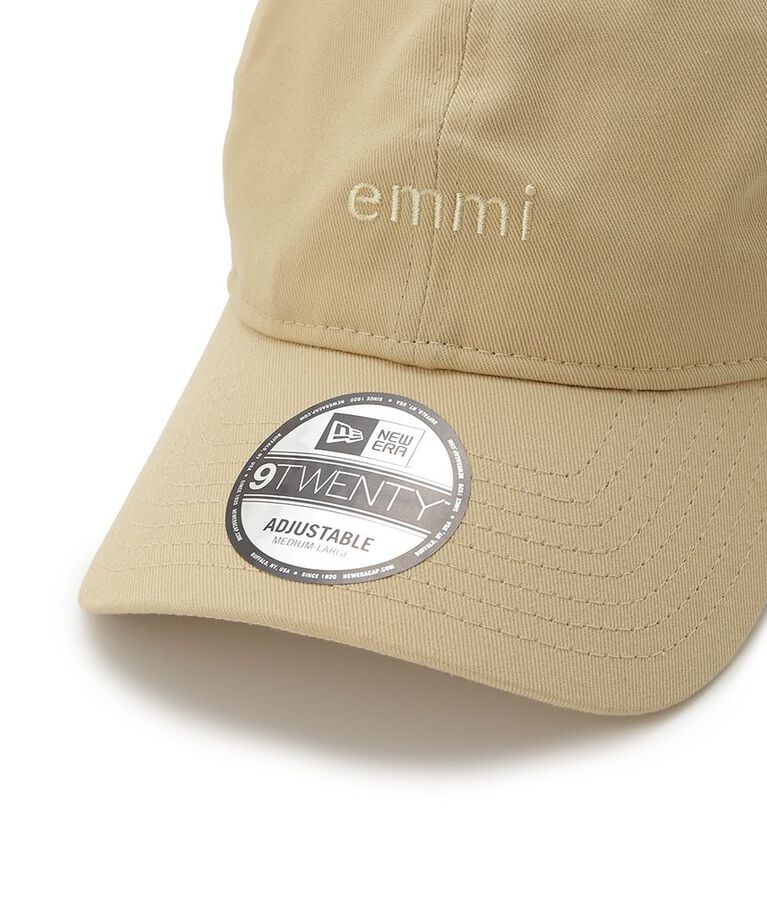 emmi atelier「【10th】【emmi|NEW ERA】9TWENTY emmiロゴキャンバスキャップ」|キャップ・キャスケット|