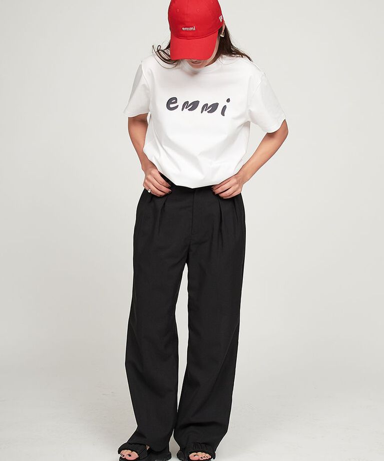 emmi atelier「【10th】【emmi|NEW ERA】9TWENTY emmiロゴキャンバスキャップ」|キャップ・キャスケット|