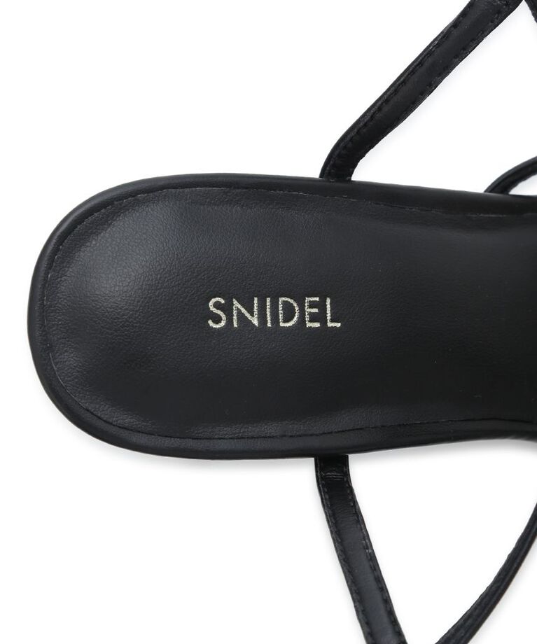 SNIDEL「ラインヒールサンダル」|サンダル|