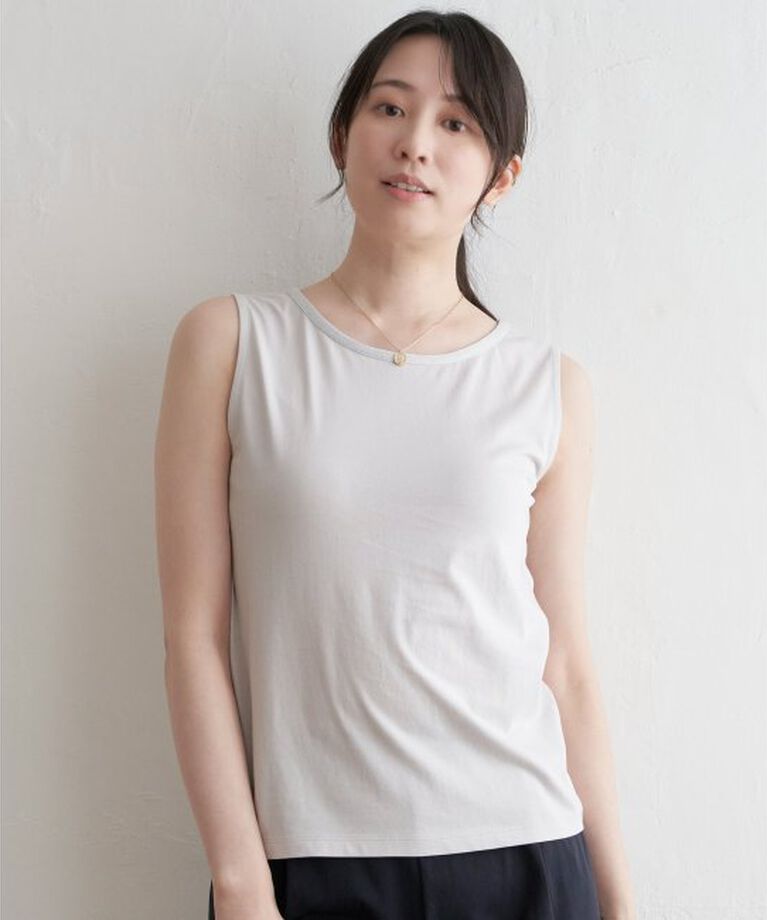 ikka「コットンUSAアビガイルタンクトップ」|タンクトップ|